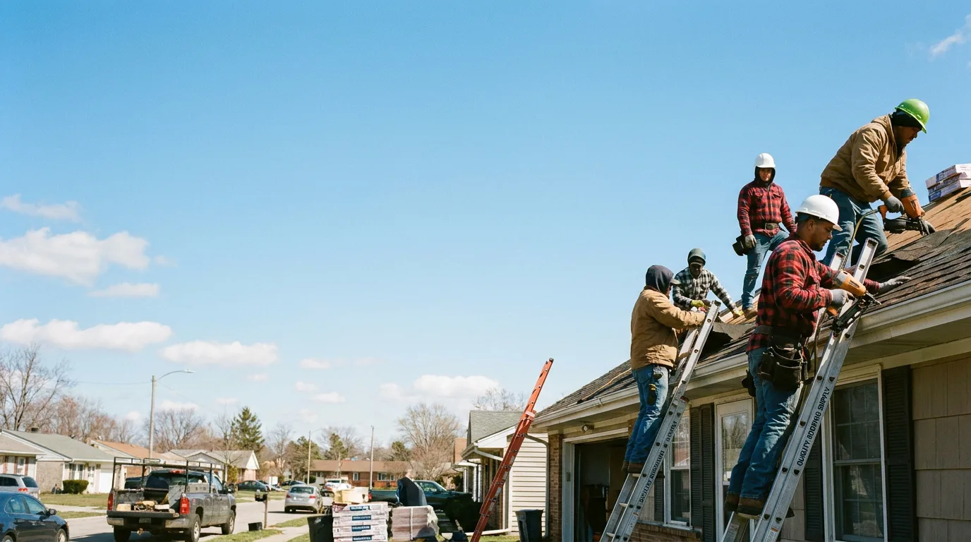 Roofing in Shawneetown, IL near me